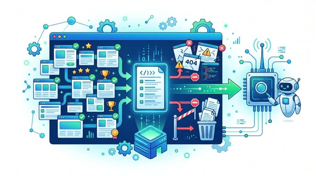 Important canonical and indexable pages included in an XML sitemap