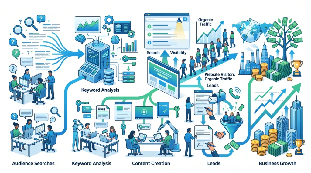 Why keyword research is important for SEO content and organic traffic