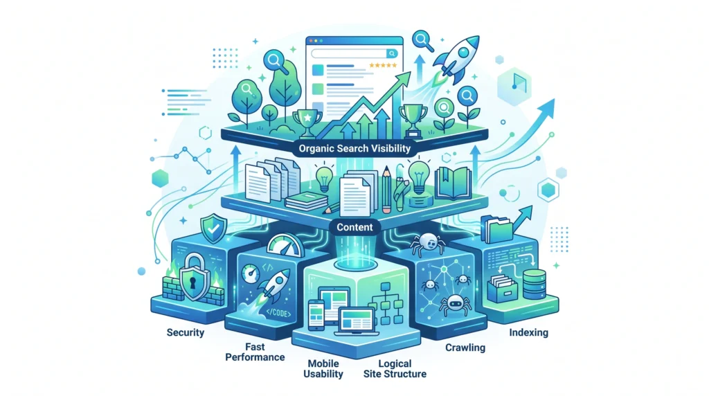 Why technical SEO is important for search engine crawling indexing and website performance